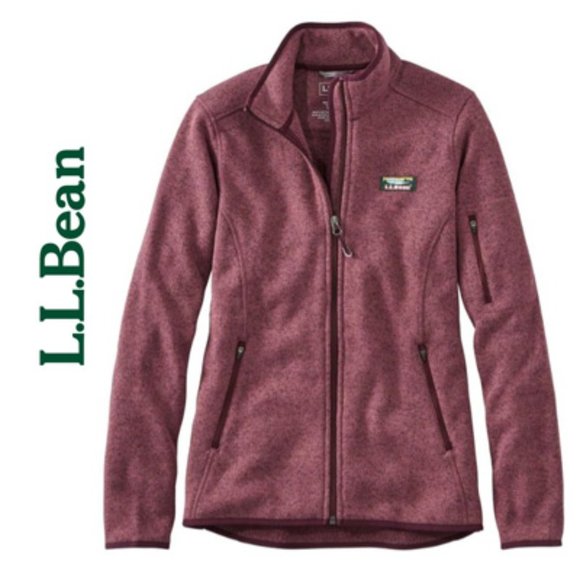 L.L. Bean Jackets & Blazers - L.L.Bean NEW Sweater Fleece Full-Zip Jacket